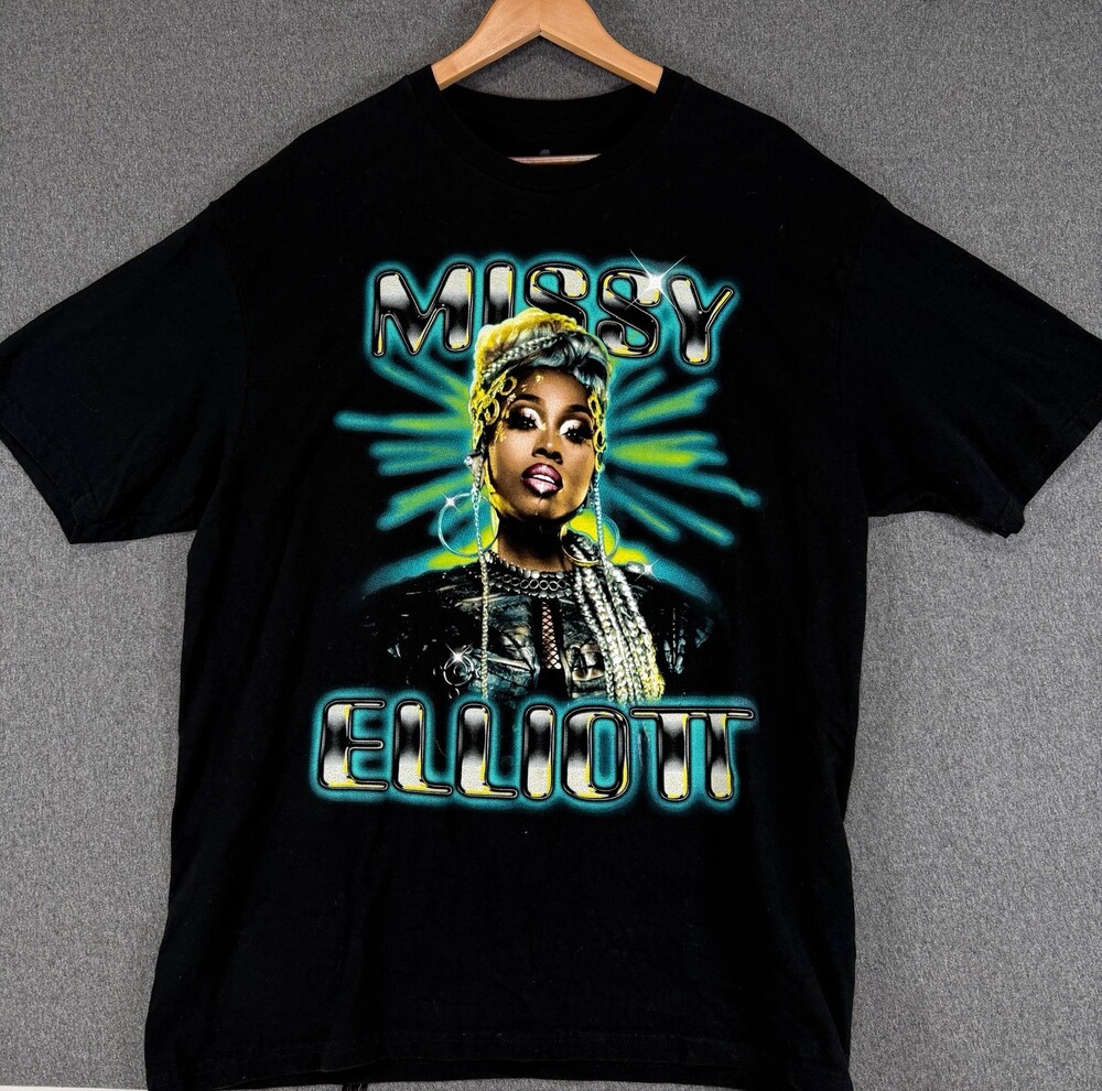 Missy Elliott Supa Dupa Fly T-Shirt XL Out Of This World Tour 2024 Rap Tee